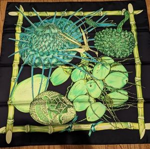 Hermes silk scarf 90